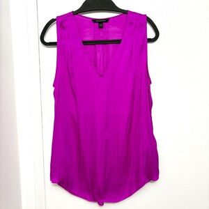 Banana Republic Pink Sleeveless Blouse